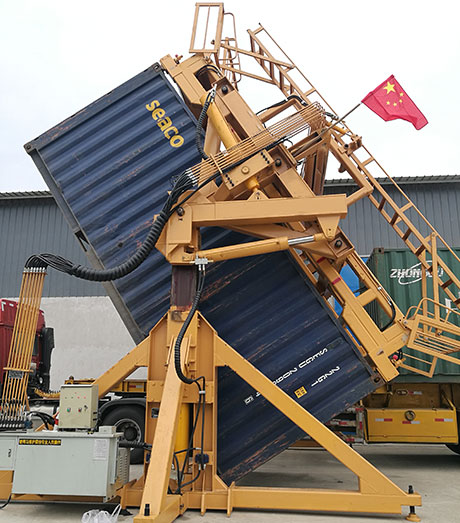 Hydraulic Lift for Container Container Unload System